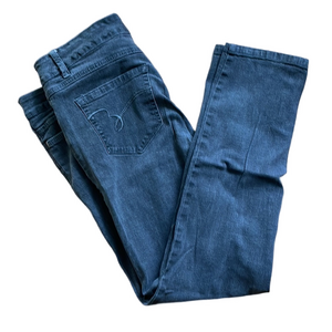 Bandolino blu High Waisted Straight Leg Jeans - Color Gray